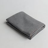 Small gray canvas wallet