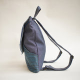 Large blue backpack