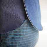 Large blue backpack