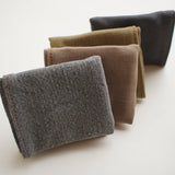 Small black canvas wallet