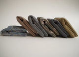 Small gray canvas wallet