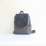 Small gray backpack