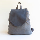 Small gray backpack