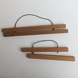 Magnetic wooden rack