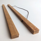 Magnetic wooden rack