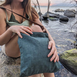 Bottle green small May bag