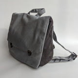Gray satchel