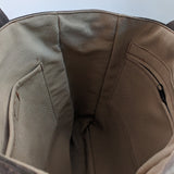 Mustard Khaki Tote Bag