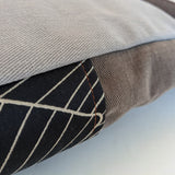 Gray and striped pattern Tote Bag