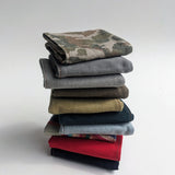 Small gray canvas wallet