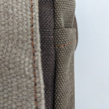 Khaki light gray minimal bag