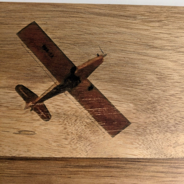 הדפס עץ- מטוס