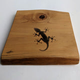 Wood print - gecko