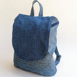 Large blue backpack