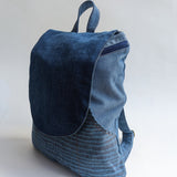 Large blue backpack