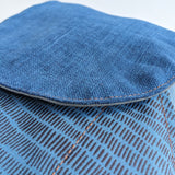Large blue backpack