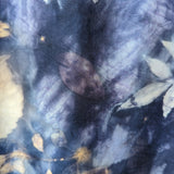 Ecoprint silk scarf 10