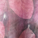 Ecoprint silk scarf 10