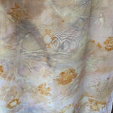 Ecoprint silk scarf 10