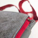 Red gray minimi bag