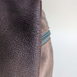 Mustard green small backpack