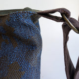 May bag small khaki brown canvas