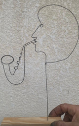 Iron wire sculpture workshop