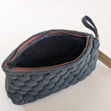 תיק רחצה אפור כהה