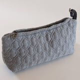 Light gray bathroom bag