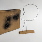 Ashes on a board
