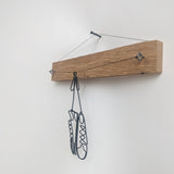 shoes on a stick