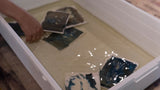 Liav Chopin - cyanotype workshop - ancient printing technique -