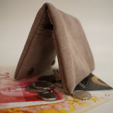 Small black canvas wallet 