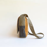 Yellow sky gray mini student bag 