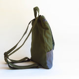 Large green gray backpack 