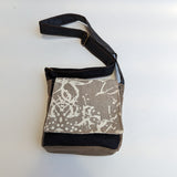 Khaki light gray minimal bag