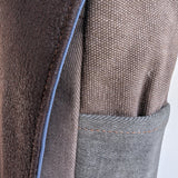 תיק מיני סטודנט חום אפור