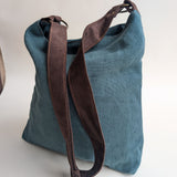 תיק מיי טורקיז פשתן