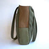 ירוק חום Tote Bag