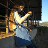 Painted Khaki Tote Bag