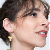 עגילי זרע שלושה עלים